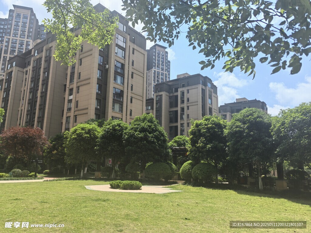 现代小区绿化景观
