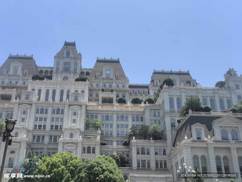 欧式风格豪华建筑外观