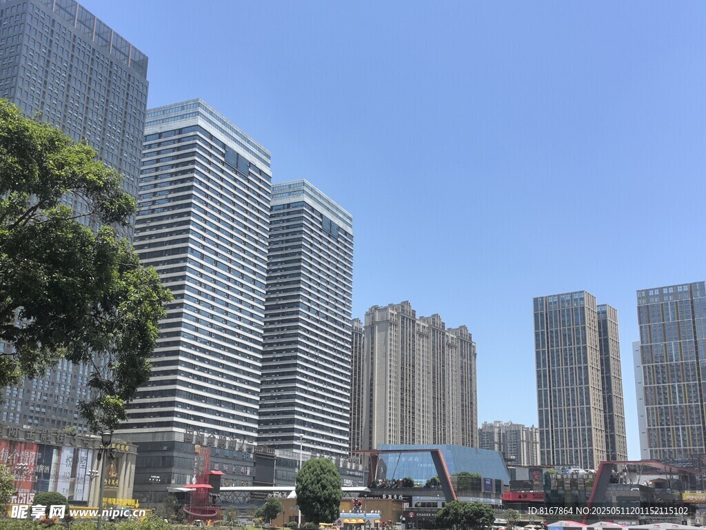 城市高楼景观