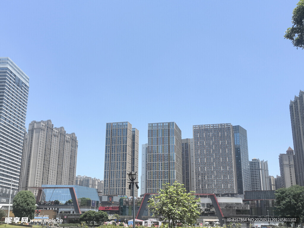 城市高楼景观