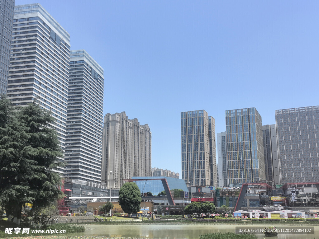 城市高楼景观