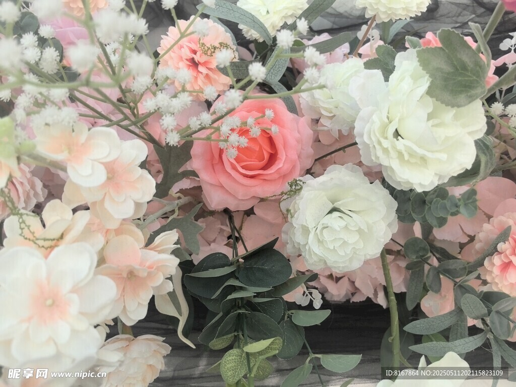 多彩花卉组合