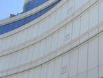 现代建筑外观局部特写