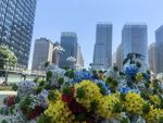 城市花丛中的多彩景致