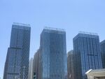 现代都市摩天大楼景观