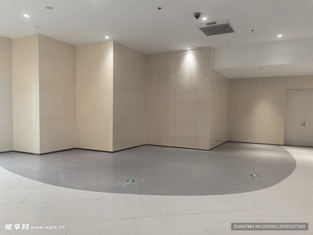 空旷现代室内空间场景