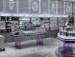 时尚美妆店铺内部陈列