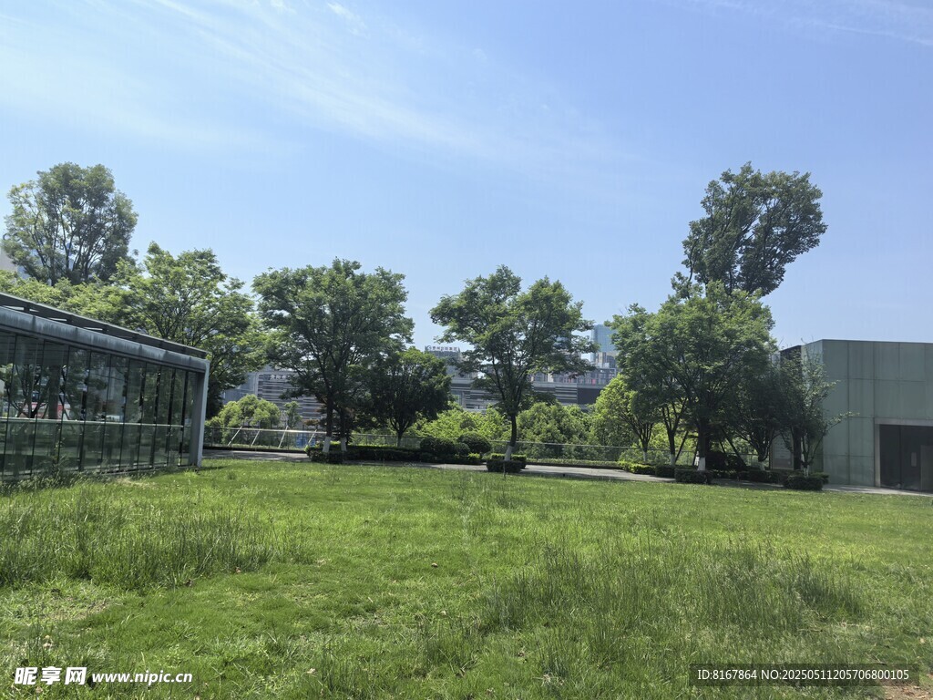 户外绿地与建筑景观