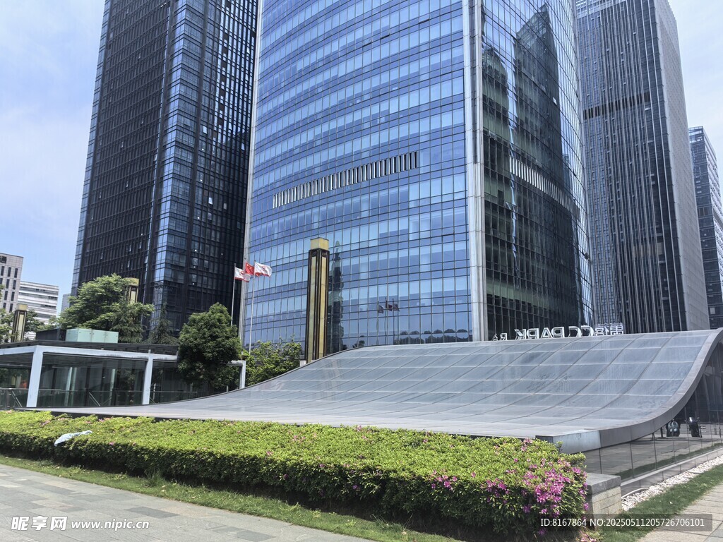 都市现代办公大楼景观