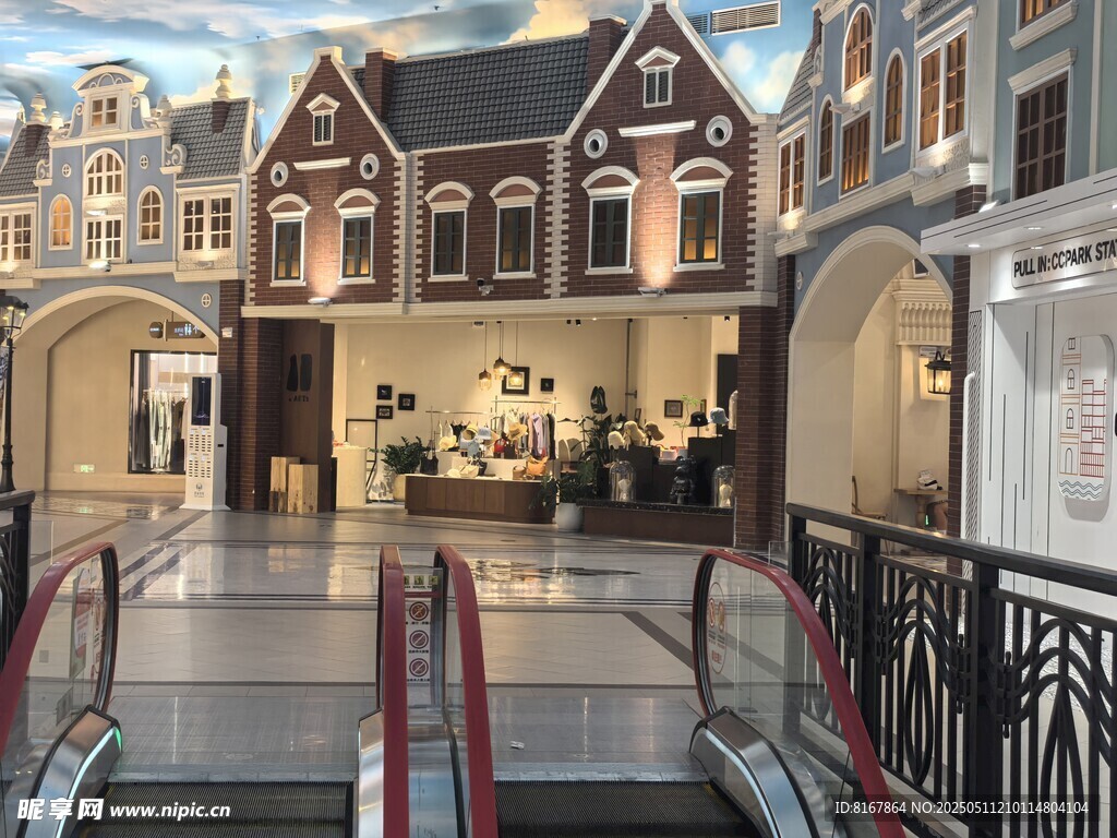 欧式风格商场内景展示