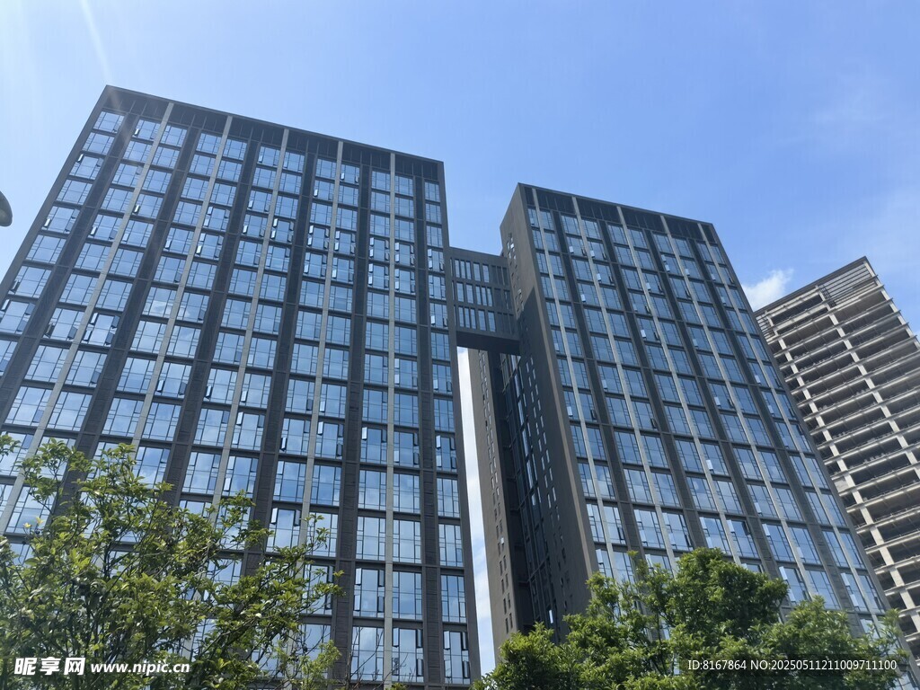 现代高楼大厦外观景观
