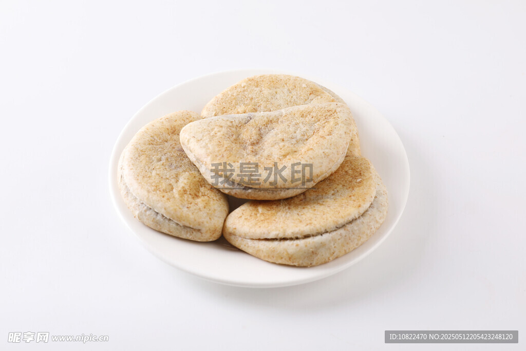 全麦紫薯芋泥饼