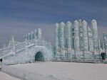 冰雪城堡景观