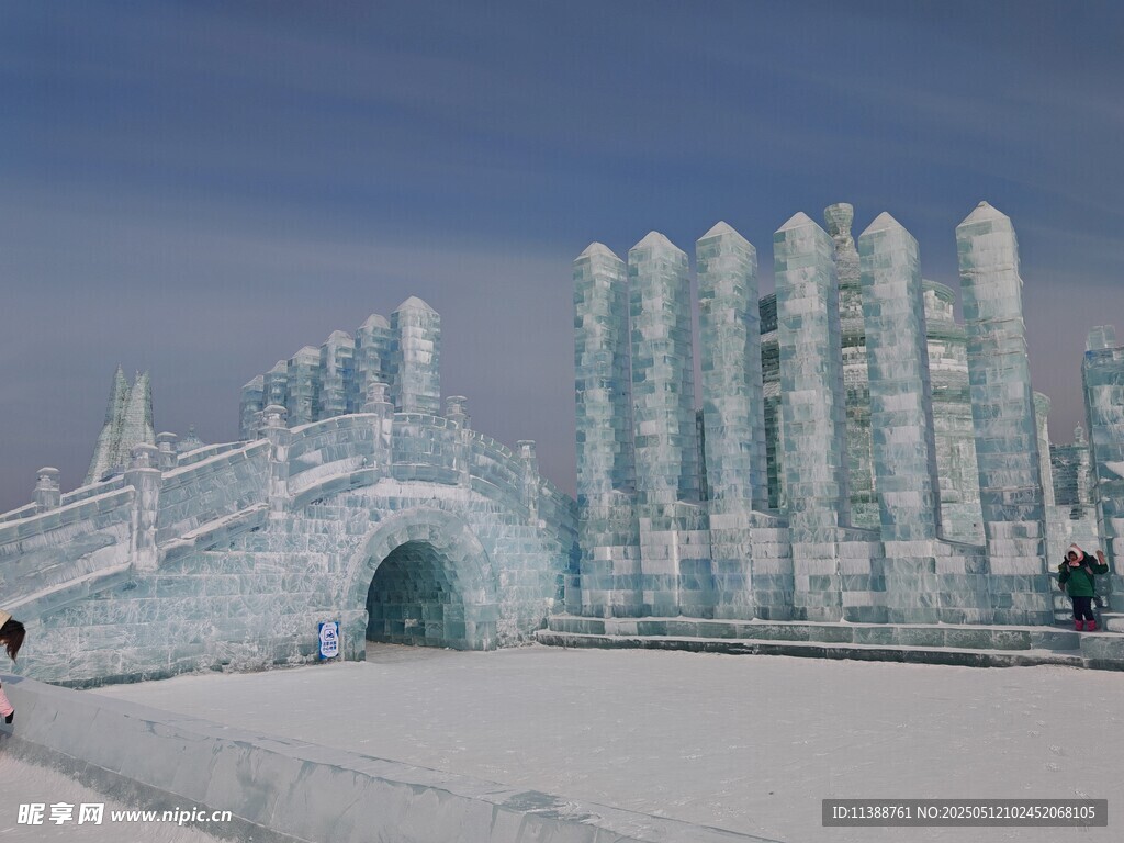 冰雪城堡景观
