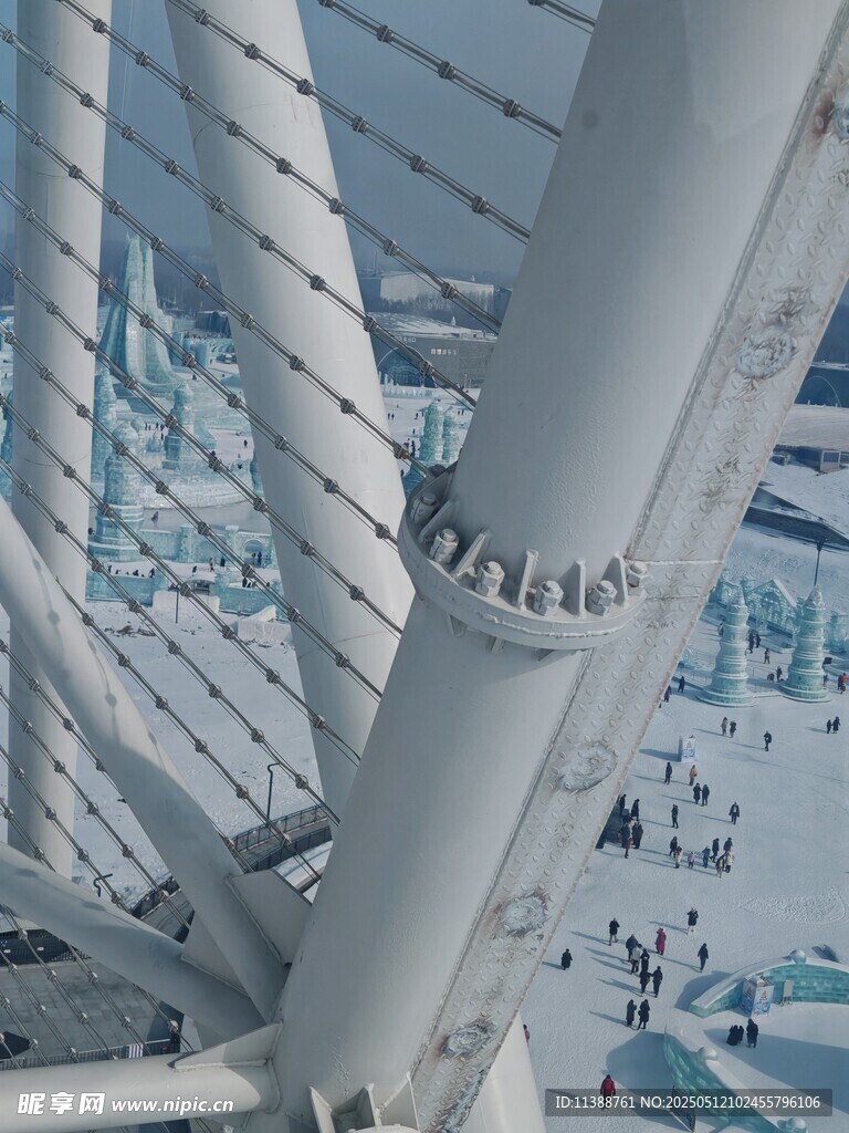 现代建筑独特结构景观
