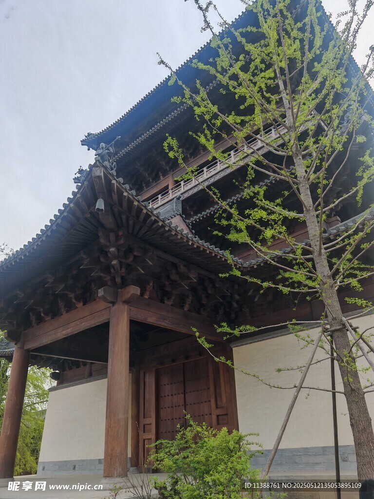 中式古建筑一角