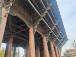 古建廊柱结构精美