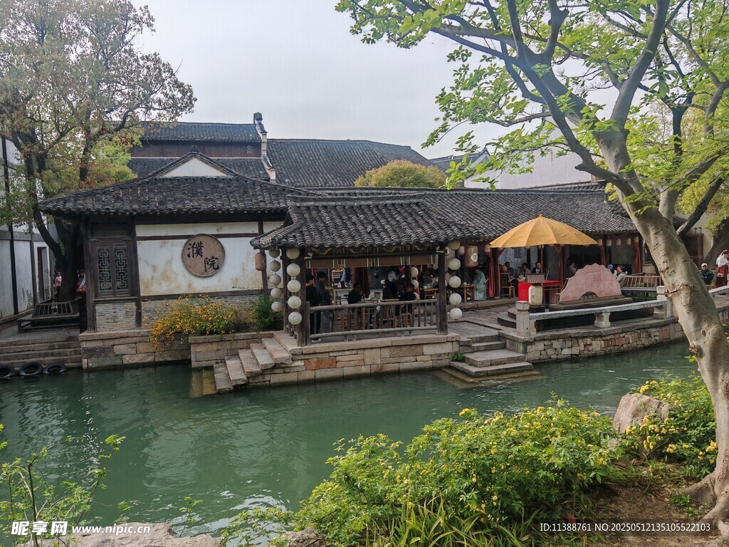 江南水乡中式庭院景致