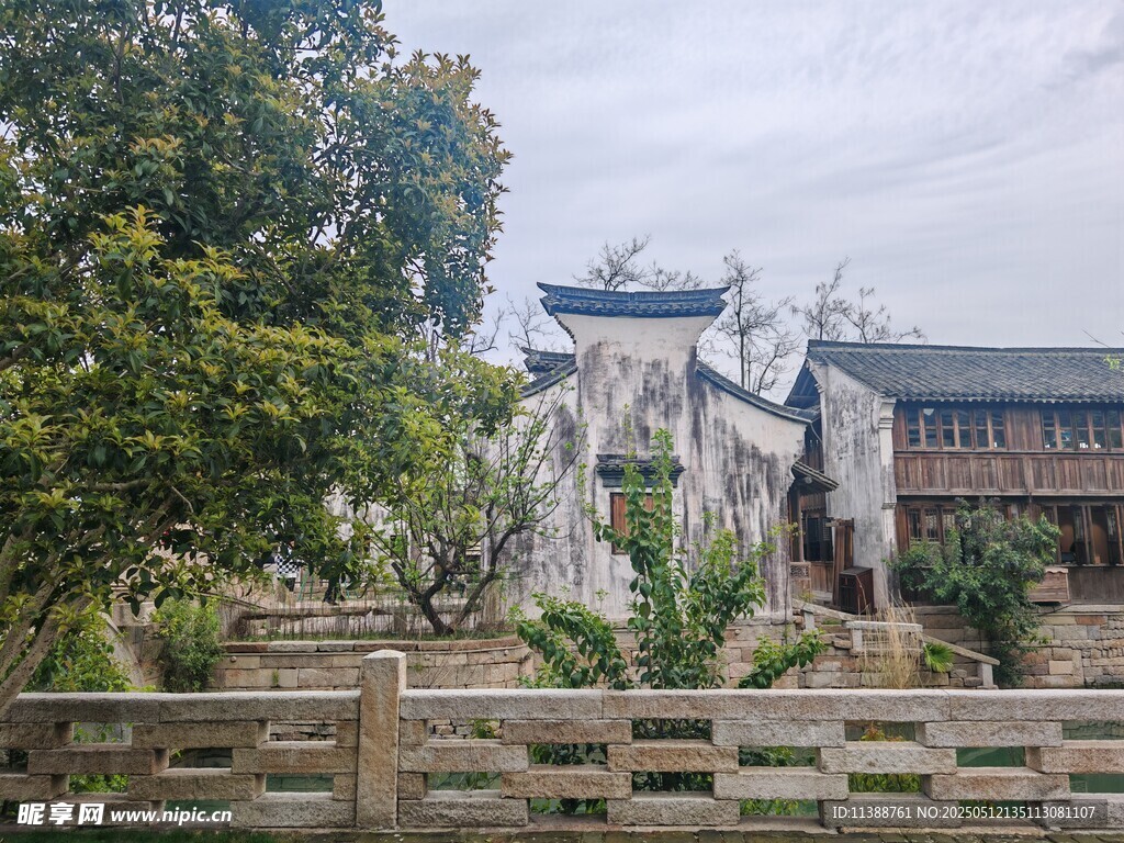中式庭院景致