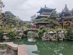 中式园林水景古建筑景观
