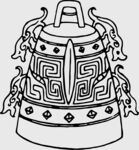 传统青铜编钟图案设计