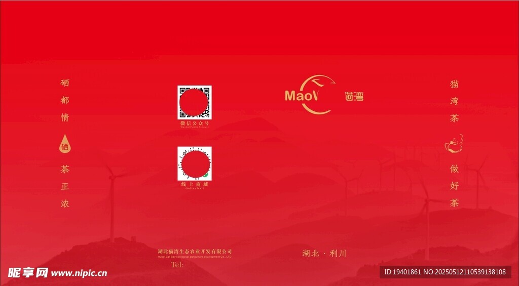 茶业DM单 茶业宣传单