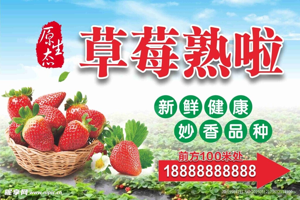 草莓熟了