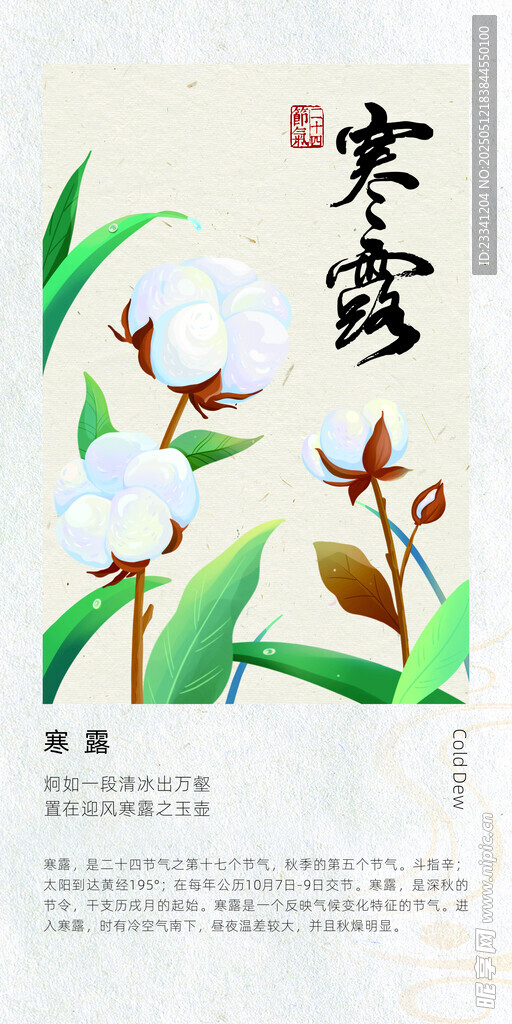 二十四节气海报 寒露