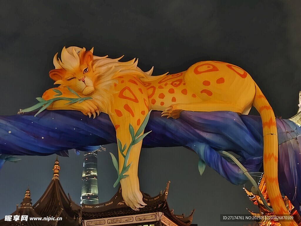 上海豫园2025春节狮子
