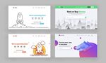 多样网页设计界面展示