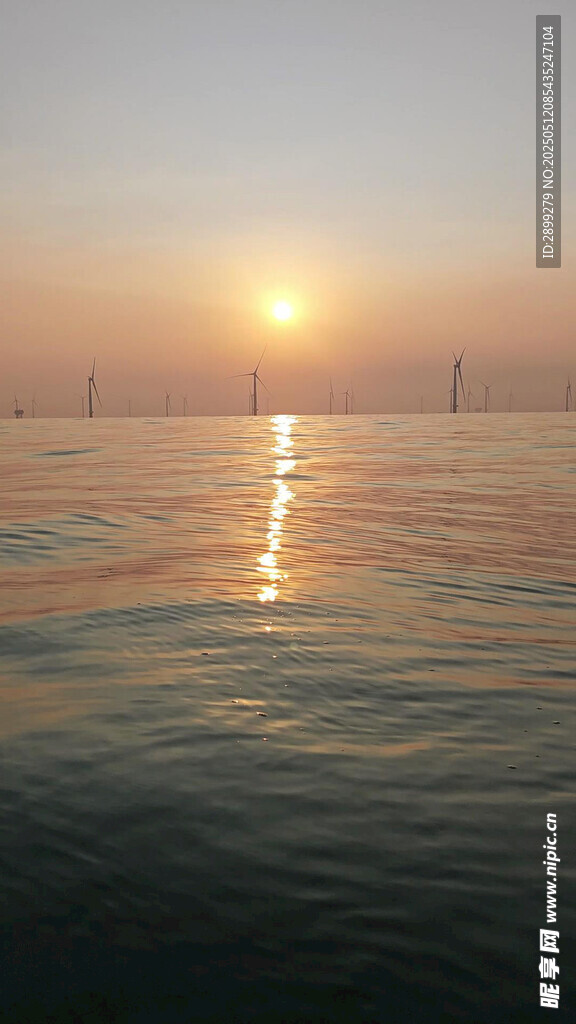 海上日落美景
