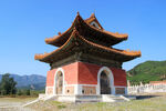 中式古建筑塔楼景观