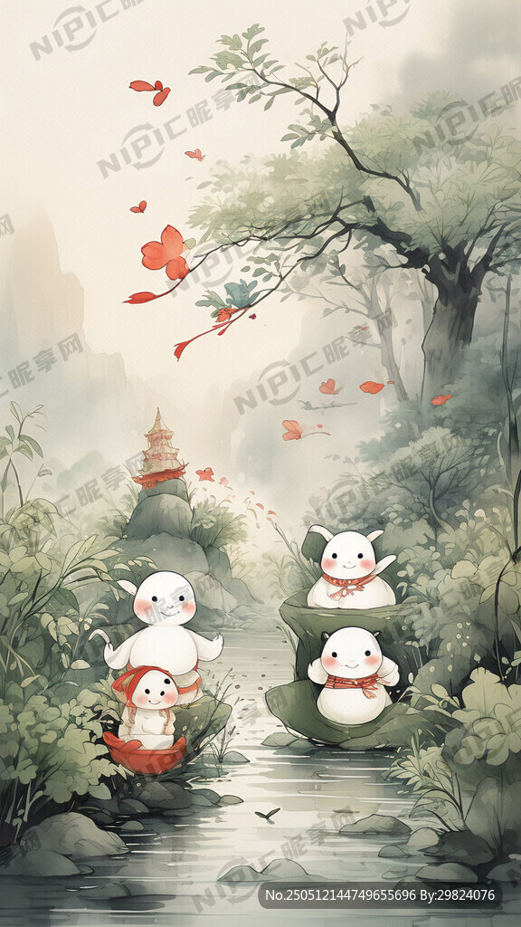 儿童节遇上端午节 可爱温馨