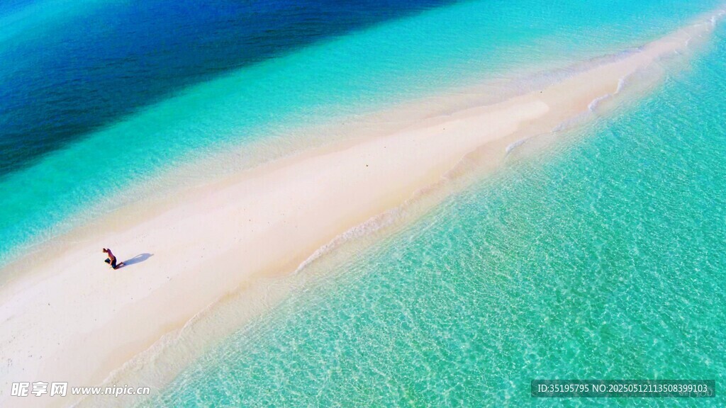 绝美海岛沙滩风光
