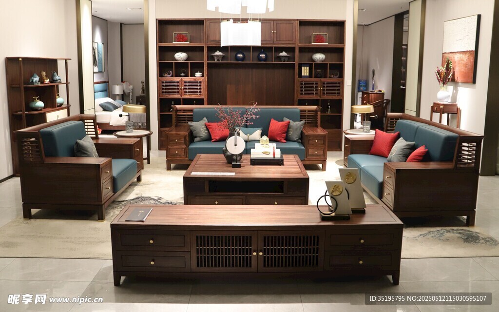 现代风格客厅家具展示
