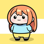 可爱卡通女孩形象展示