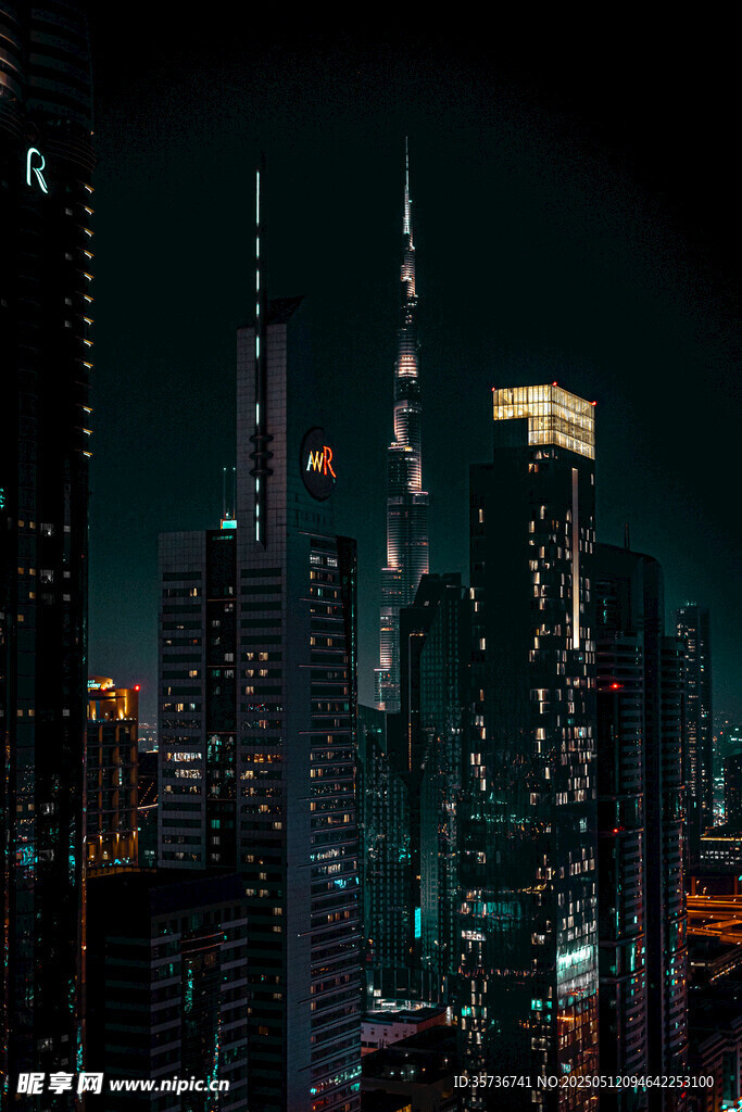璀璨都市夜景