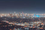 璀璨都市夜景俯瞰图