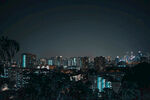 城市夜景俯瞰