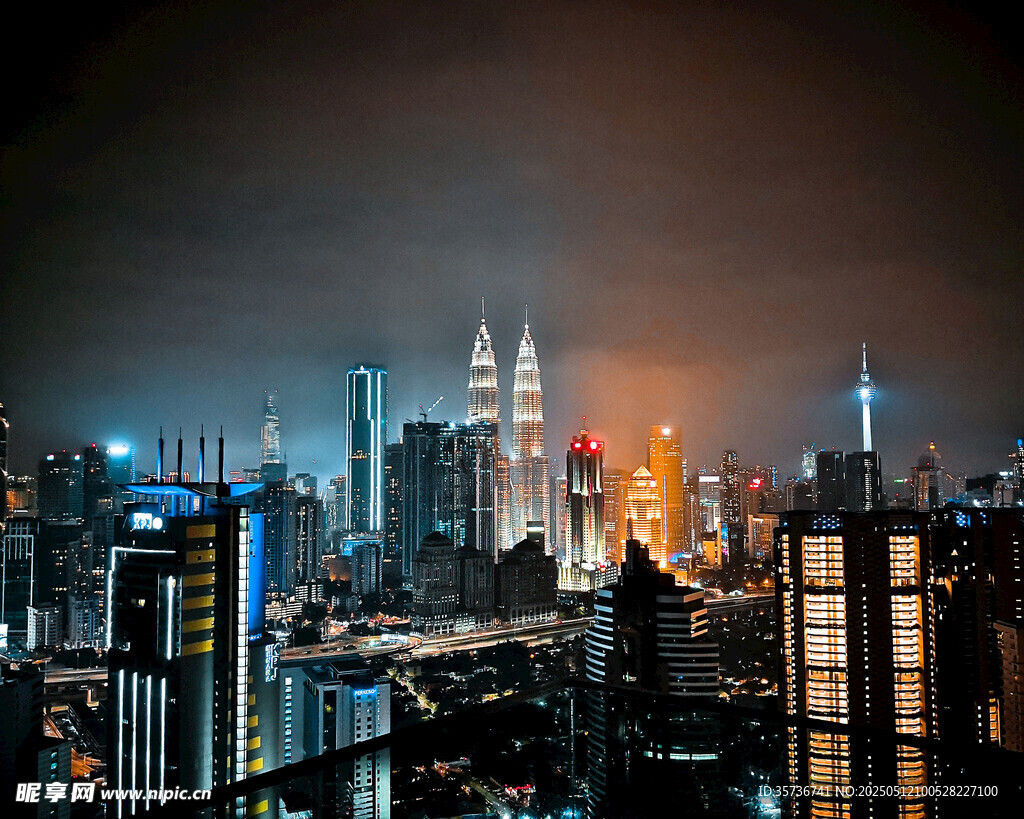 璀璨都市夜景
