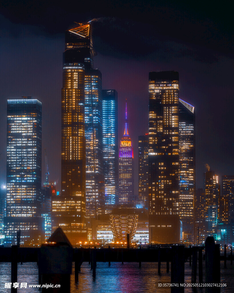 璀璨都市夜景
