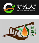 logo设计 耕荒人
