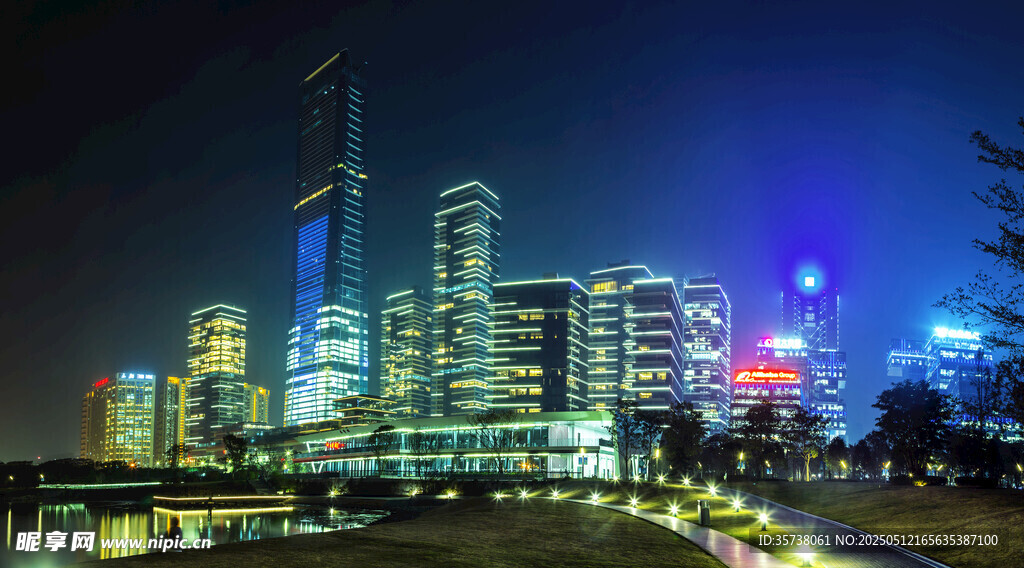 璀璨都市夜景