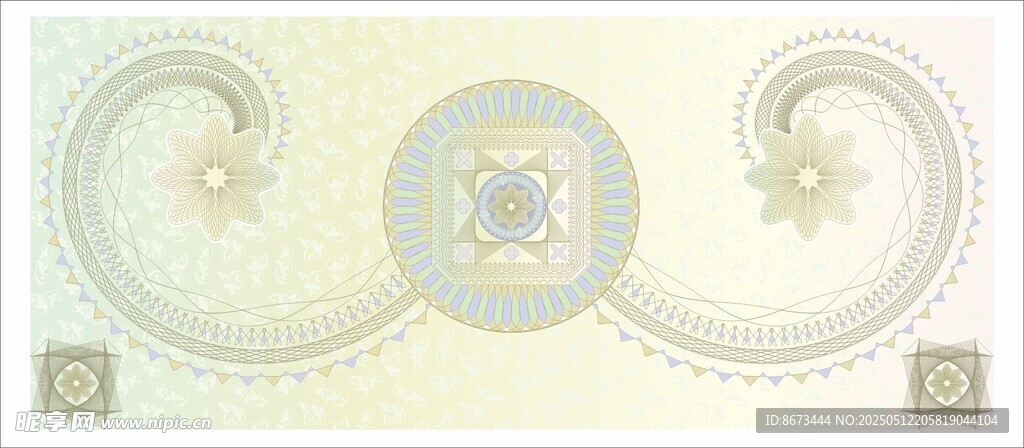 背景花纹