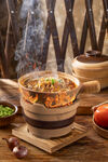 砂锅肉末粉条