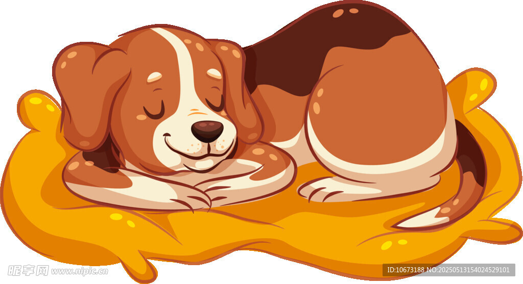 依偎的萌犬