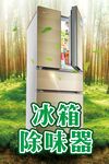 冰箱除味器展示于自然场景