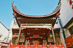 中式传统戏台建筑景观