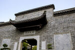 中式古建筑门楼景观