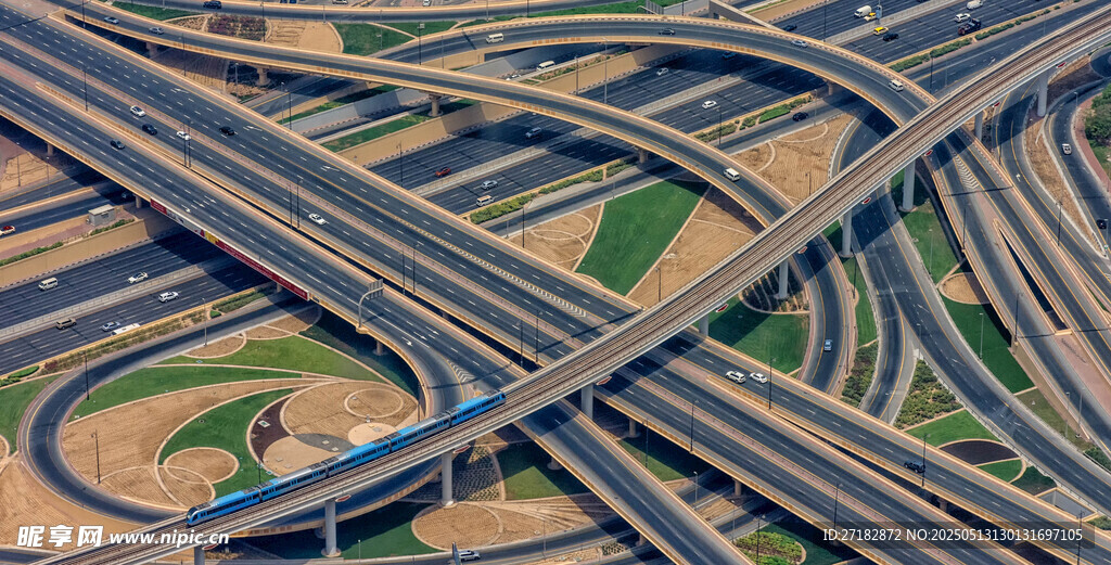 城市立体交通道路景观